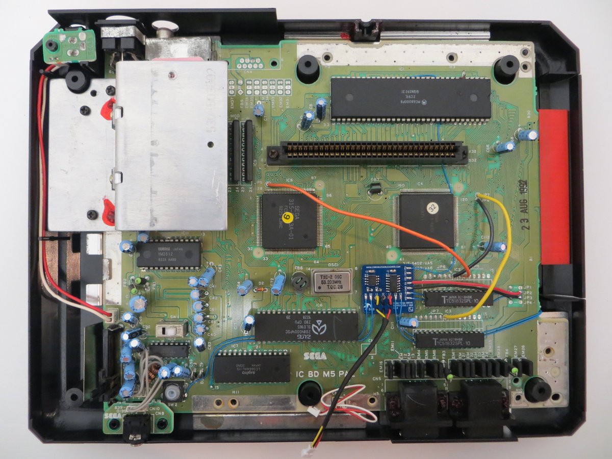 ConsoleMods's tweet image. #Sega #MegaDrive #Switchless Region &amp;amp; In-Game-Reset Deluxe Mod Kit. Possibly the easiest switchless region mod install for the Mega Drive. #ConsoleModding #ConsoleMods #SegaMegaDrive #SegaMods #60Hz #16Bit #OldSchoolGaming #ClassicGaming #VintageGaming