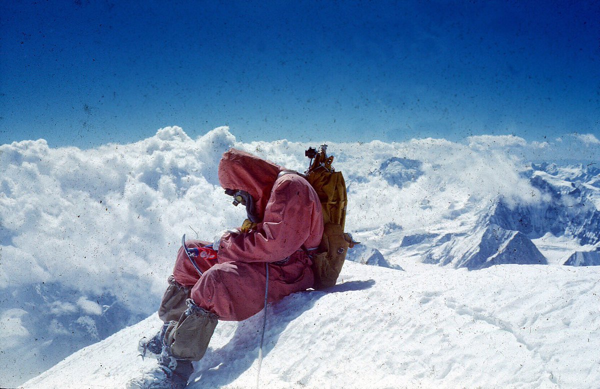 BabyGlacierDoc's tweet photo. 63 years ago today my grandfather, Fritz Müller, was part of the 1956 Swiss Everest Expedition! 
Happy Mt. Everest Day!
#documentaryfilmmaking #everest #mteverestday #1956swisseverestexpedition #himalayas #howtheworldhaschanged https://t.co/z0BOzhIAaC