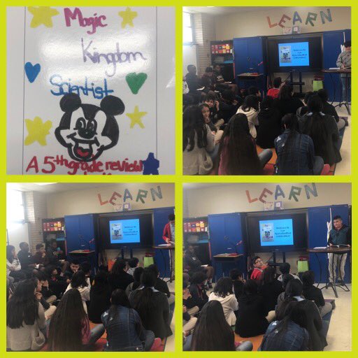 KariDierks's tweet image. #proudauthors celebrated their publishing today in the Magic Kingdom thanks to @studentreasures I’m especially proud of the ss that volunteered to read their science writing to our guest - @ddp4jc @nerobbins @leadlearnerRS Thanks for joining us in our celebration! #5thgrademagic