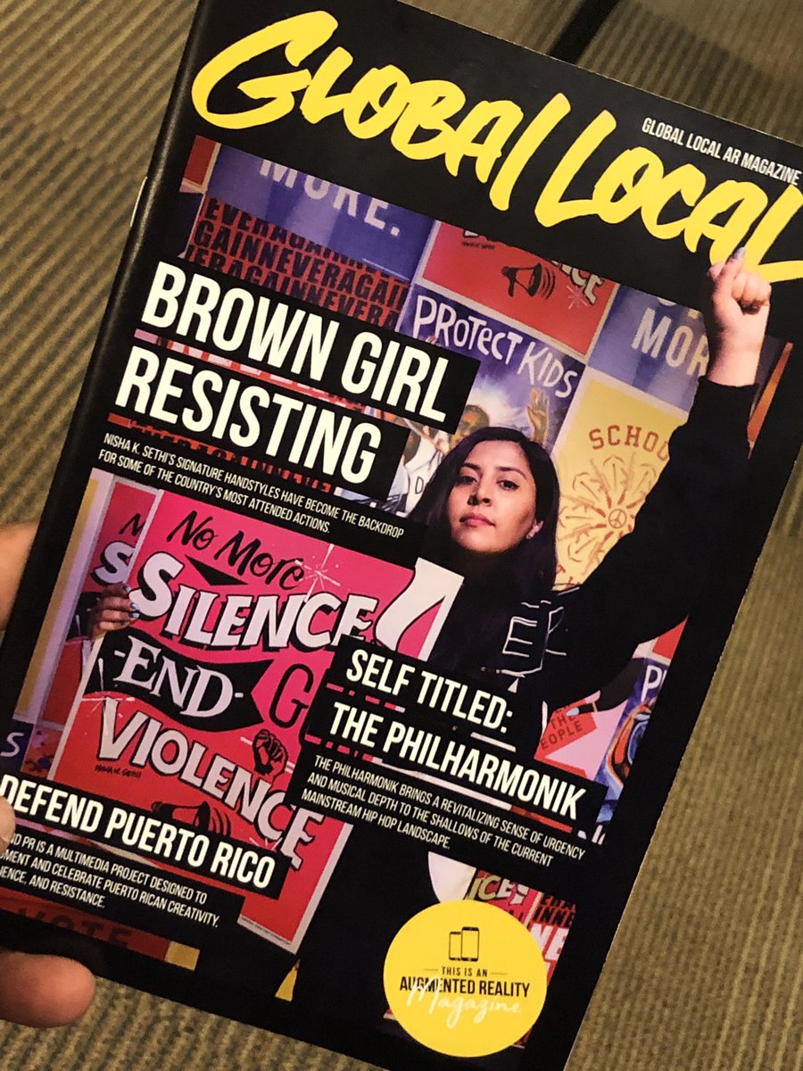 MeetMrStewart's tweet image. Pumped to get my hands on the first edition @solcollective_ #GlobalLocal augmented reality magazine developed as part of the #RAILS program here in @TheCityofSac