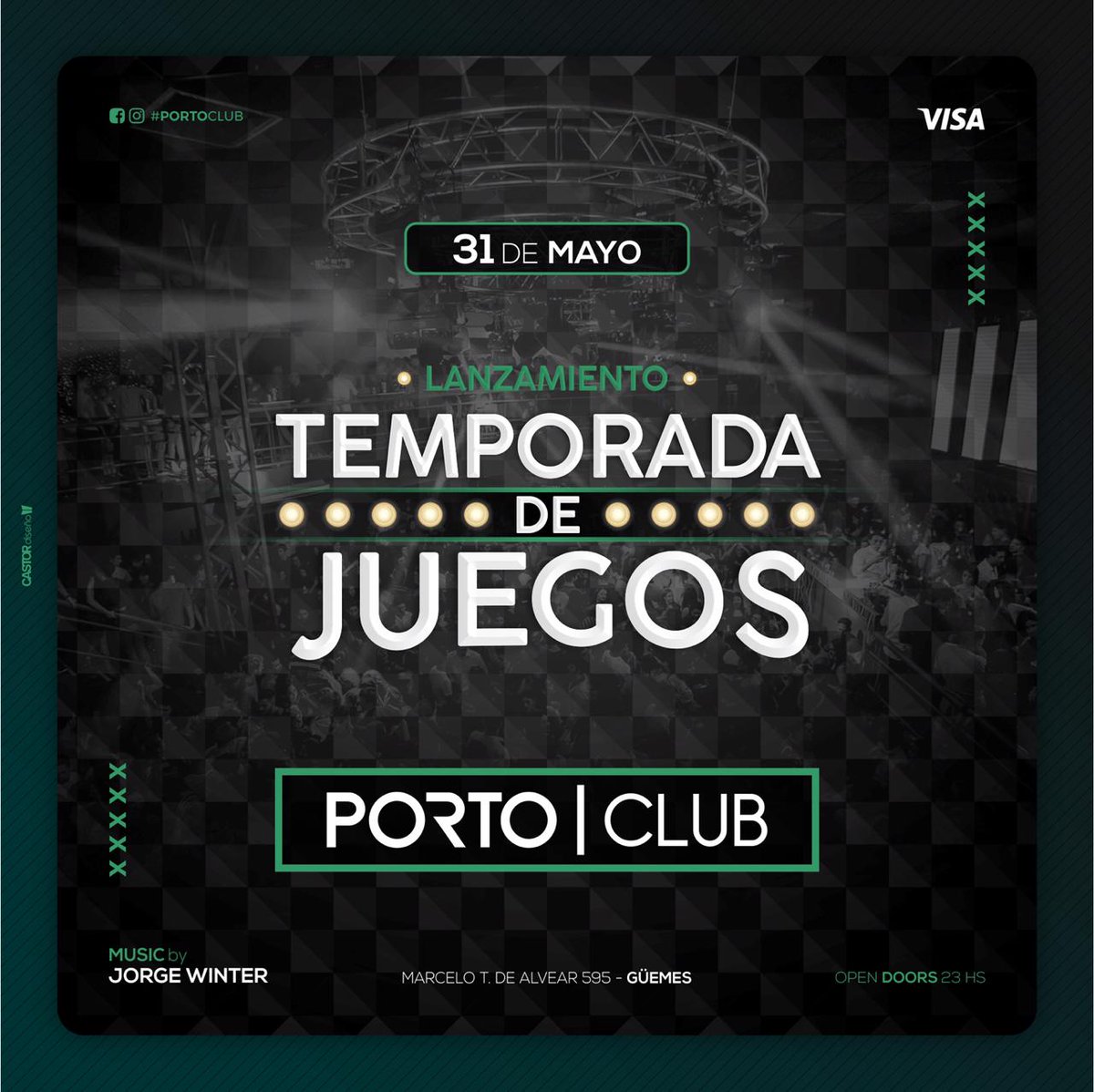 Este viernes empieza un nuevo ciclo en PORTO|CLUB, inauguramos la temporada de juegos !
VENI Y JUGA  💣
#PortoJuega
#ViernesEnElClub
#PortoClub2019

Listas con beneficios 3513520595
