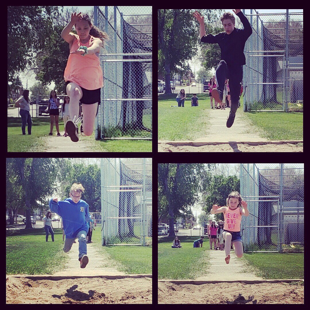 HeraldSchoolMH's tweet photo. Such a beautiful day inspired students to get a "jump on” their track and field training! #movemore #medhat #whereallthepiecesfit @mhpublicschools @movingchoosing #trackandfield https://t.co/PAAVgJq4ru