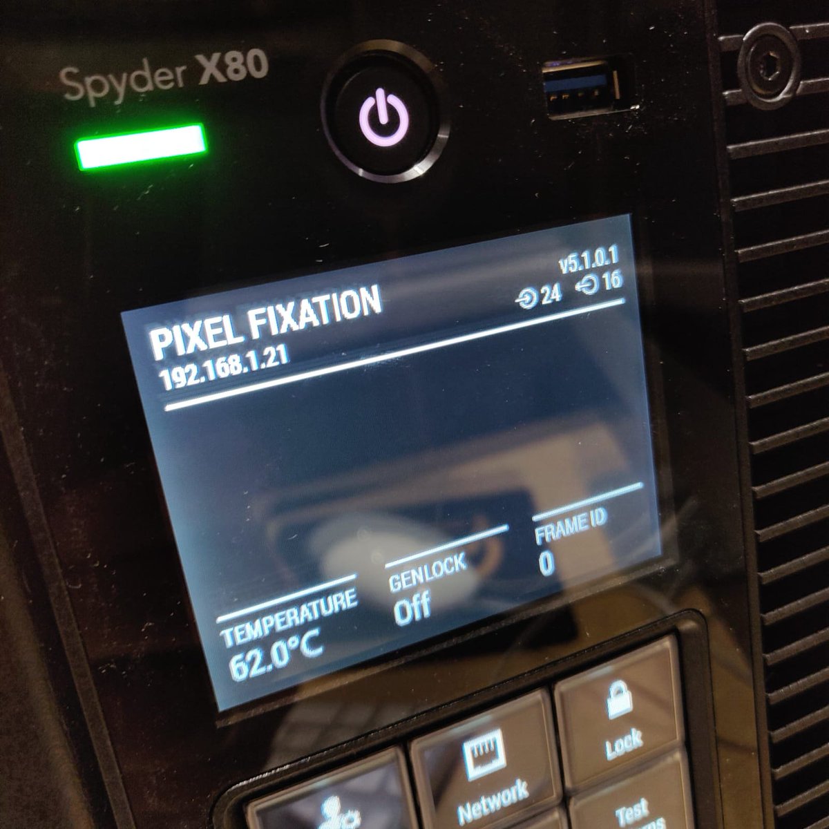PFixation's tweet image. Spyder X80 programming day! 
#spyderx80 #christiedigitalsystems #pixelfixation #4k60Hz #7680x1080 #eventprofessional #eventprofs #leadingedge #leadingedgetechnologies