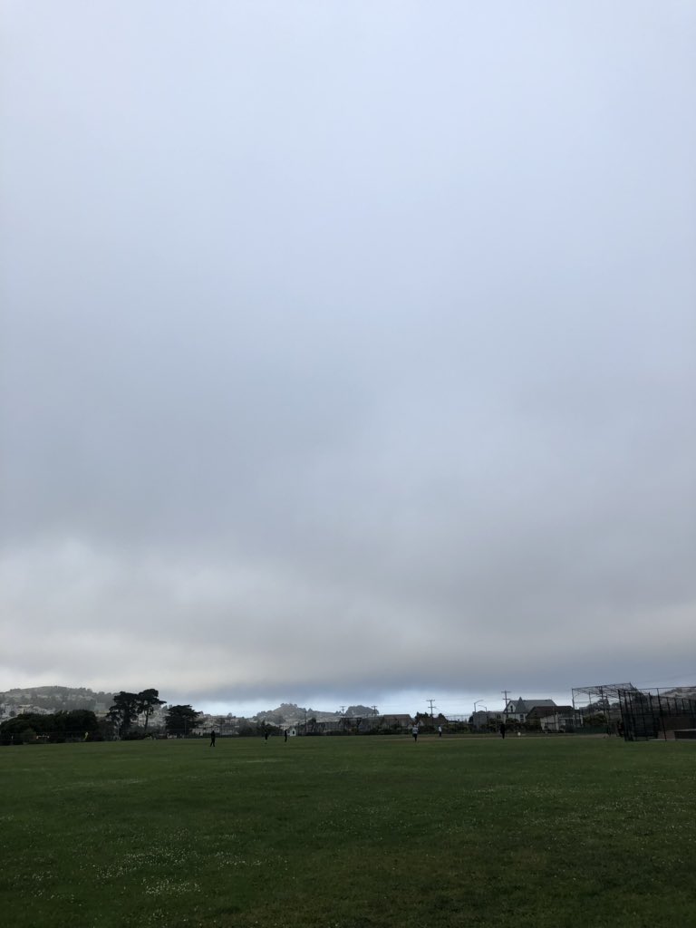 After a long bleak winter. The bleak summer has begun. #karlthefog