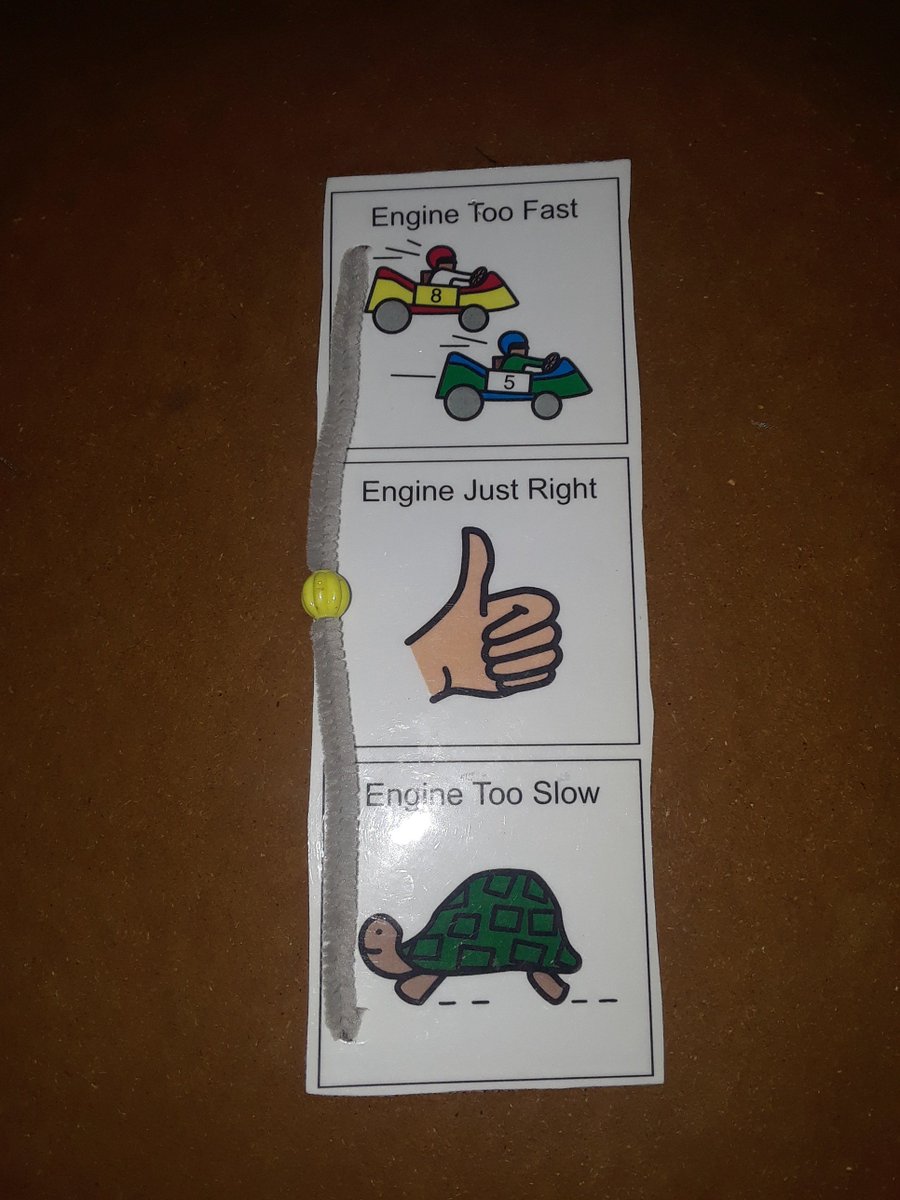 Hurricane_Mama's tweet image. Engine Level speedometer that I've used with my preschoolers #OTS194AB @OTDbcp #schoolbasedOT #alertprogram