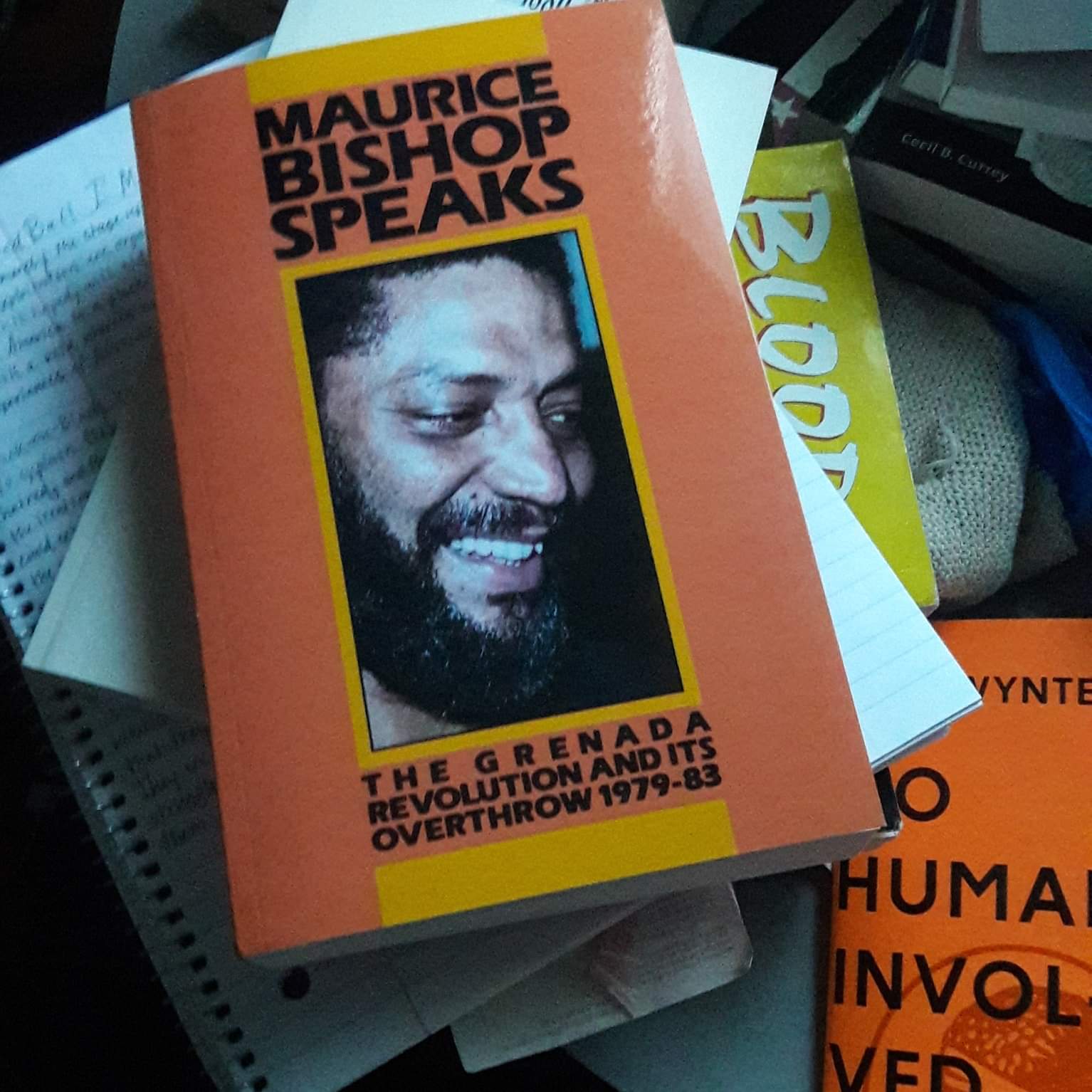 Happy birthday  to  our Revolutionary  ancestor 
Long live Maurice  Bishop 
