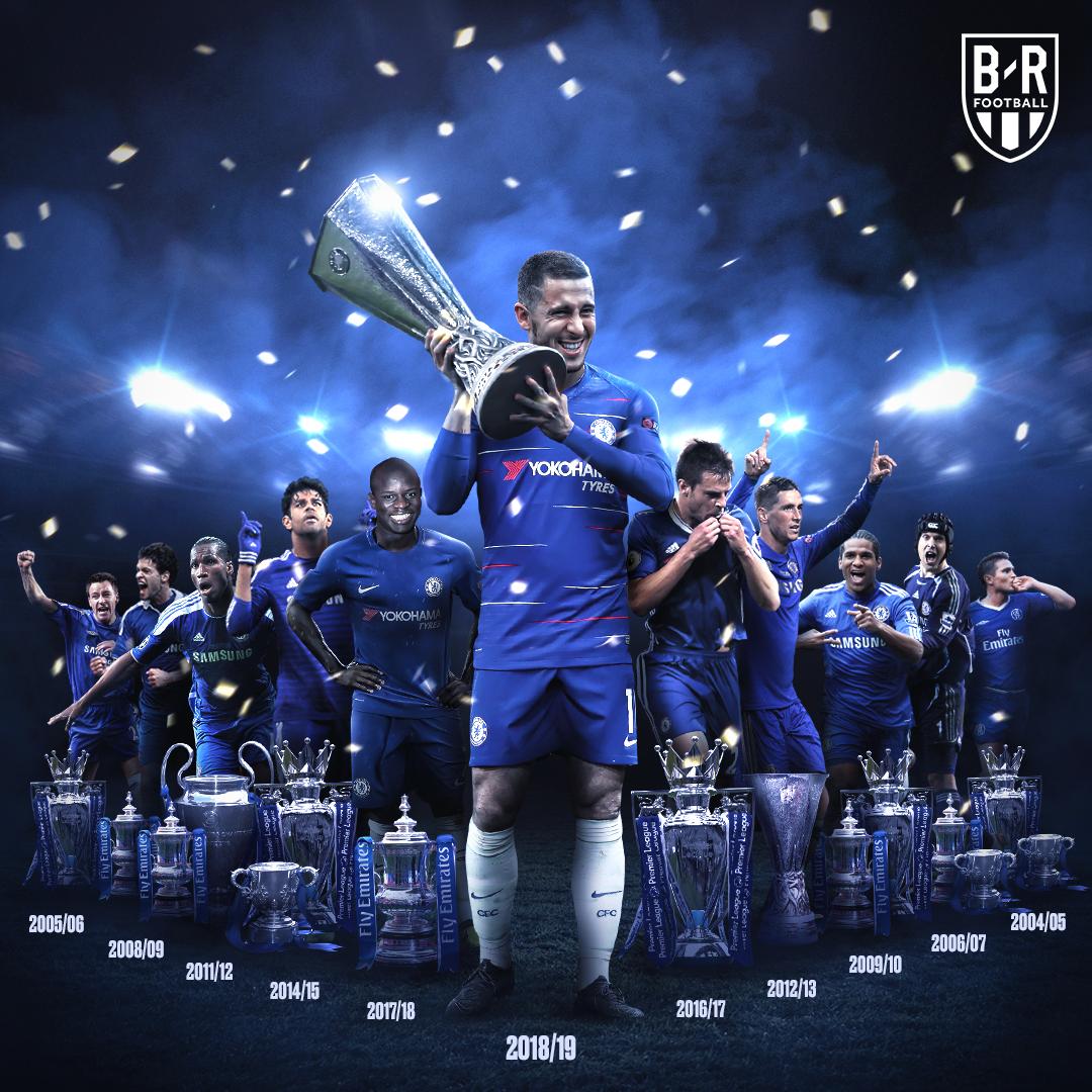 Whoever the manager, Chelsea keep on winning trophies 🏆