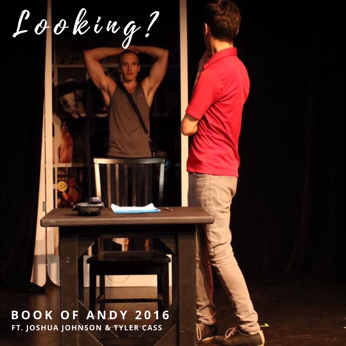 MichaelMiguelP's tweet photo. MARK: annoyingly positive, hot gym body, good Christian quality. He wouldn’t go be at the gay bar. Played by Joshua Johnson. 
#gaydating #gay #gaystories #pride #actor #throwback #tbt #instamood #photooftheday #shade #thatonefriend #orangecountytheatre #santaana #dtsa https://t.co/QskyPOhWUa