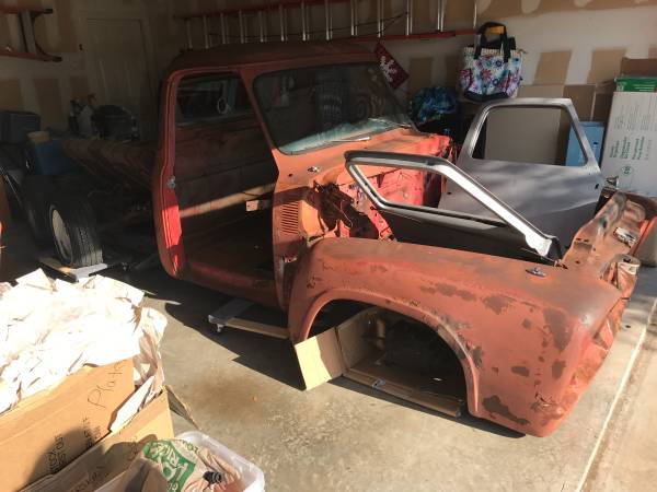 1953-1955 F-100 rat rod project $750 - dallas.craigslist.org/ftw/cto/d/kell…