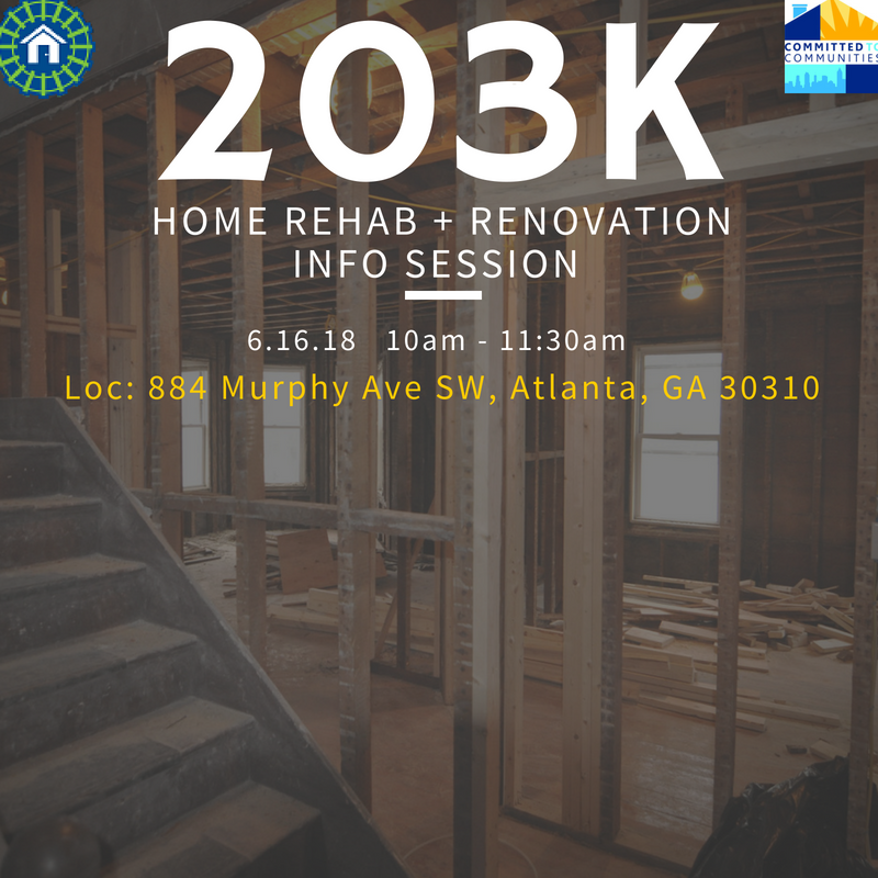 CommittedtoComm's tweet image. Renovation Workshop THIS Saturday, June 1! - mailchi.mp/15b834e3b760/m…