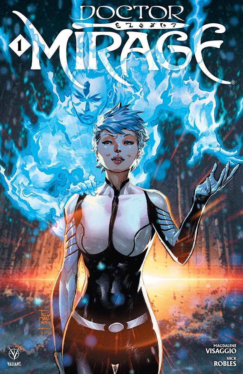ValiantComics's tweet photo. How to pre-order a comic book:

1⃣ Pick a comic (like DOCTOR MIRAGE by @MagsVisaggs, @ArtofNickRobles, @whoajordie, @daveLsharpe)
2⃣ Pick a cover (like this one by @philipsytan)
3⃣ Find the item number (like JUN192002)
4⃣ Tell your comic shop you want it (https://t.co/AlqaOIcUGf) https://t.co/nZn9rYLtfr