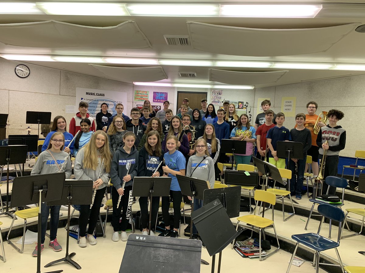 WMS bands and choirs tweet media