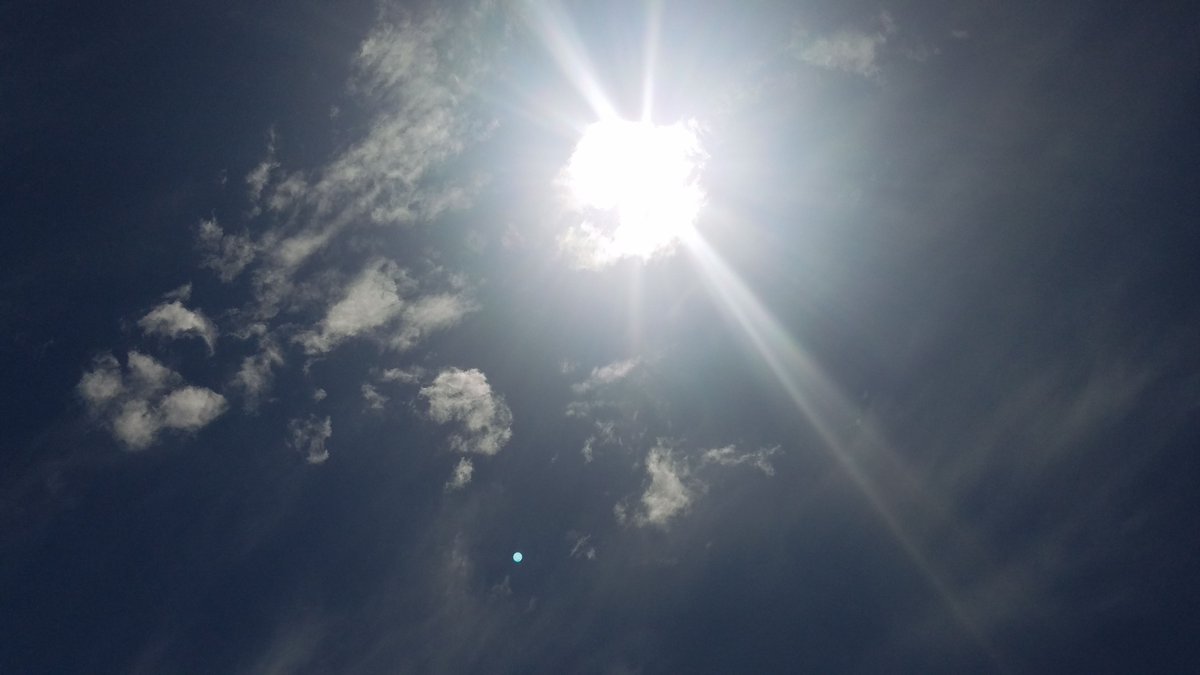 JasonStiff's tweet photo. Beautiful #fallstreaks below #cirrus #clouds over #California this afternoon. They're ice crystals falling from the clouds, blown by the wind and evaporating long before they hit the ground.
#SantaBarbara #Goleta #Montecito #Carpinteria #SantaMaria #SanLuisObispo #ice #sun https://t.co/SOT4Qq2GAm