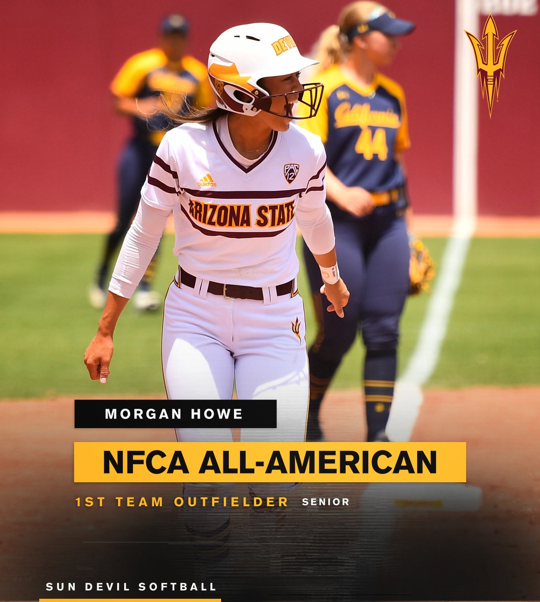 ASUSoftball's tweet photo. .@morgannnriley and @kindiboo combined for; 

1️⃣3️⃣6️⃣ Hits
1️⃣2️⃣3️⃣ Runs
1️⃣1️⃣8️⃣ RBI
2️⃣9️⃣ Home Runs

Congratulations to our ✌️ @NFCAorg All-Americans! https://t.co/5hB3CuC4cI
