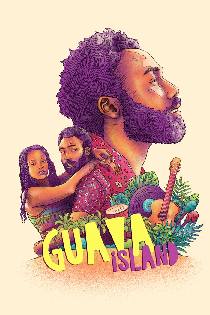 Loved <a href="/donaldglover/">donald</a> and <a href="/rihanna/">Rihanna</a> in  #GuavaIsland, So much so I wanted to make a poster for it. <a href="/hiromurai/">Hiro Murai</a> Thank you for the beauty film.