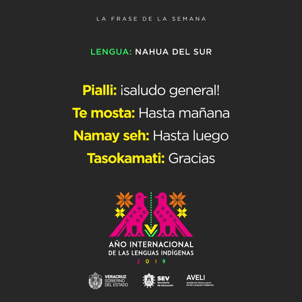 Practica estas frases en Nahua del Sur y sorprende a tus conocidos y conocidas.