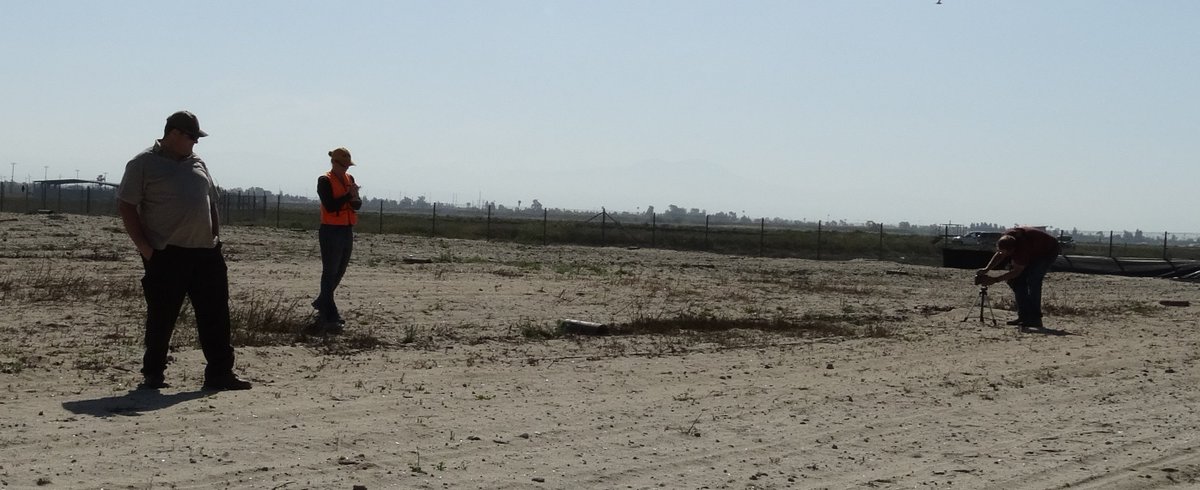 edaudubon's tweet photo. Least tern just landed on her nest after we finished walking her row at the Seal Beach Refuge.  Trail camera set up on our 1st 3-egg nest.  We're up to 52 nests now! https://t.co/FVQ2c0kY9p