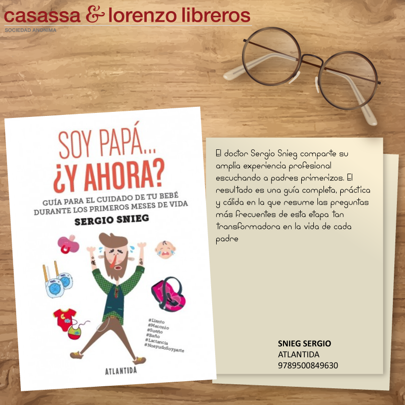 Soy Papá, ¿y ahora?

De <a href="/SergioSnieg/">Sergio Snieg</a> 
<a href="/AtlantidaTw/">Atlántida Libros</a>

#leer #lectores #libro #libros #relatos #lectura #amoleer #escribir #literatura #lector #readers #cita #citas #escritores #versos #favorito #lovelybooks #booklover #booklovers  #book #booking #bookaddict #papá #padre #crianza