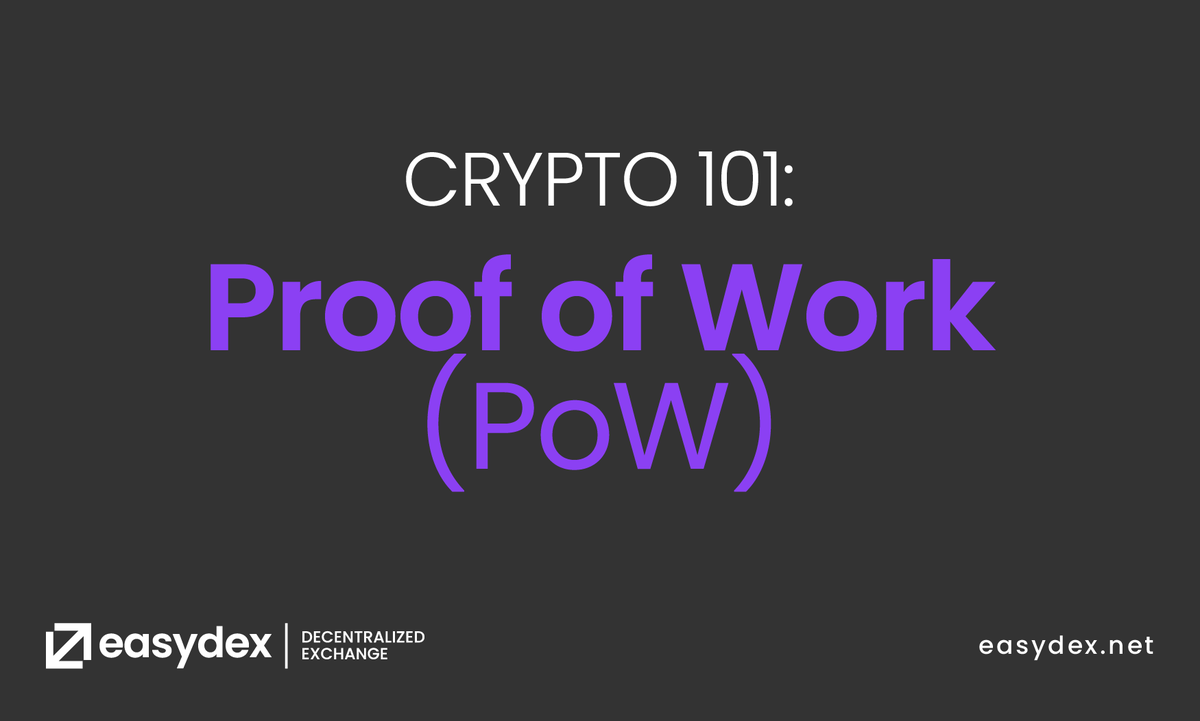 EasydexOfficial's tweet photo. #Crypto101 | PoW before #Bitcoin: The term “proof of work” was coined by Markus Jakobsson and Ari Juels in a document published in 1999. The idea was originally published by Cynthia Dwork and Moni Naor back in 1993.

#Easydex #Cryptocurrency #BlockchainTechnology #education https://t.co/V83NQwRXqk