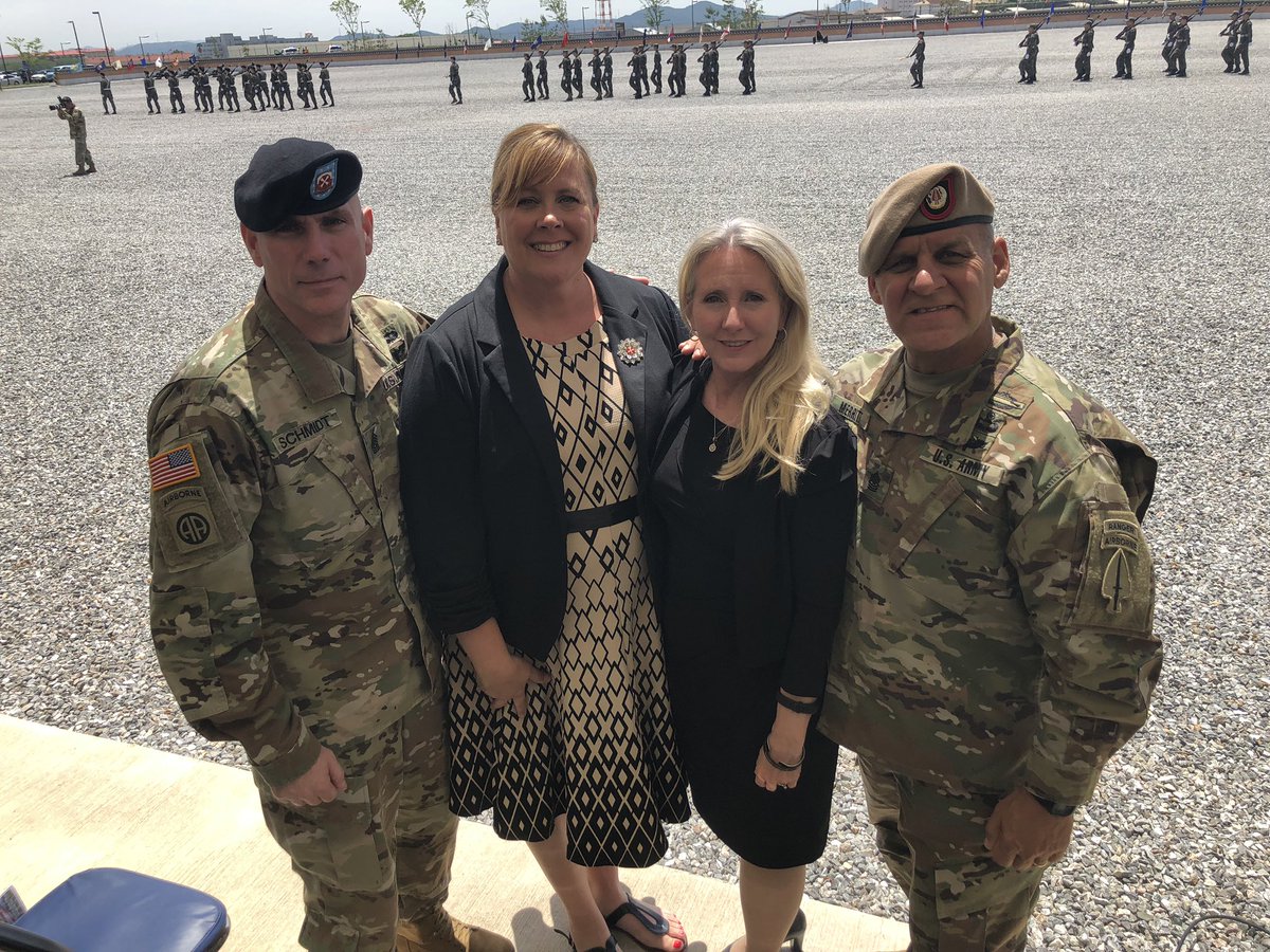 Great Having CSM Rick Merritt back on the Penn to commemorate the dedication of the LTG Vandall training center and attend the USFK Memorial Day ceremony. His contributions to Eighth Army and building the alliance were immeasurable.#fighttonight#pacificstrong#leadershipfactory