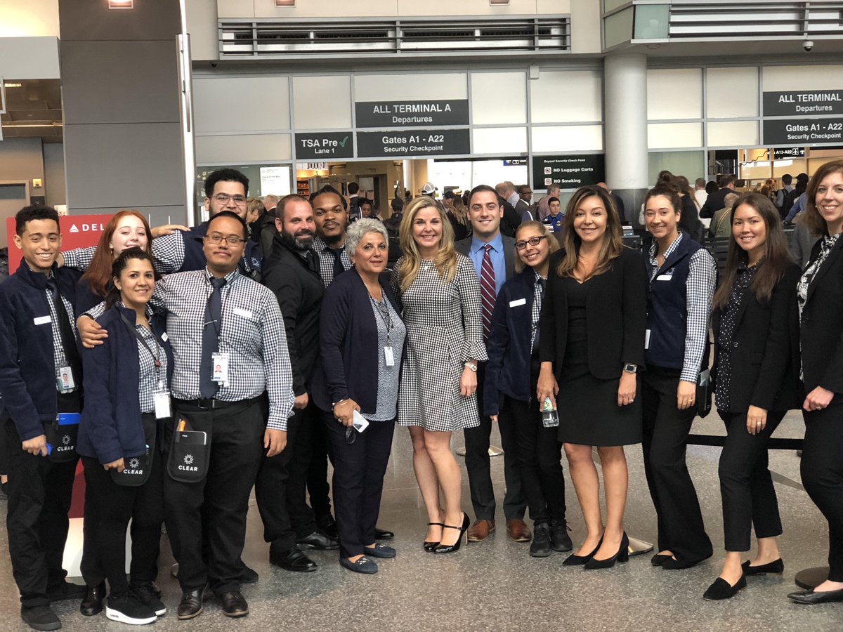 agrossberg's tweet photo. Loved spending the last two days in Boston and very proud of my colleagues who've worked so hard to bring @clear to @BostonLogan so that our members (and future members) can enjoy a safer and easier travel experience! #withCLEAR https://t.co/8tdbR6F4JT