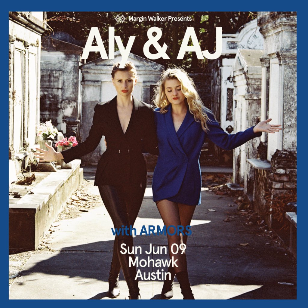 atxconcert's tweet image. 🌸 T I C K E T  G I V E A W A Y 🌸

Are you a fan of @alyandaj? Follow the rules below for your chance to WIN a pair of tickets to their concert with @armorsmusic!

• RT this post
• Follow us
• Tag a friend

Tickets @ marginwalkerpresents.com
