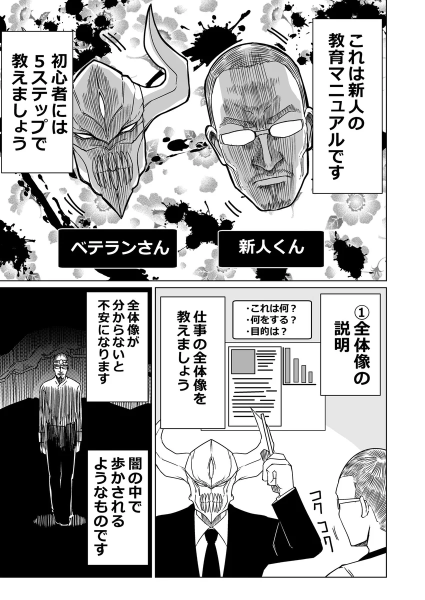 マンガでわかる新人の教育方法！いきなりレベル99は無理だよねｗｗｗ