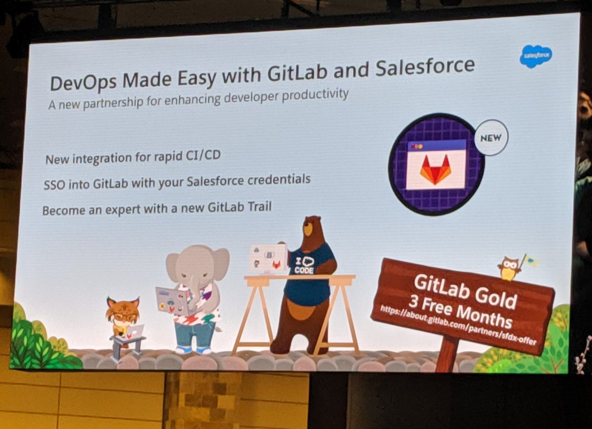 sac7850's tweet photo. @gitlab and @salesforce #CodeGoals https://t.co/syTvX41SkZ