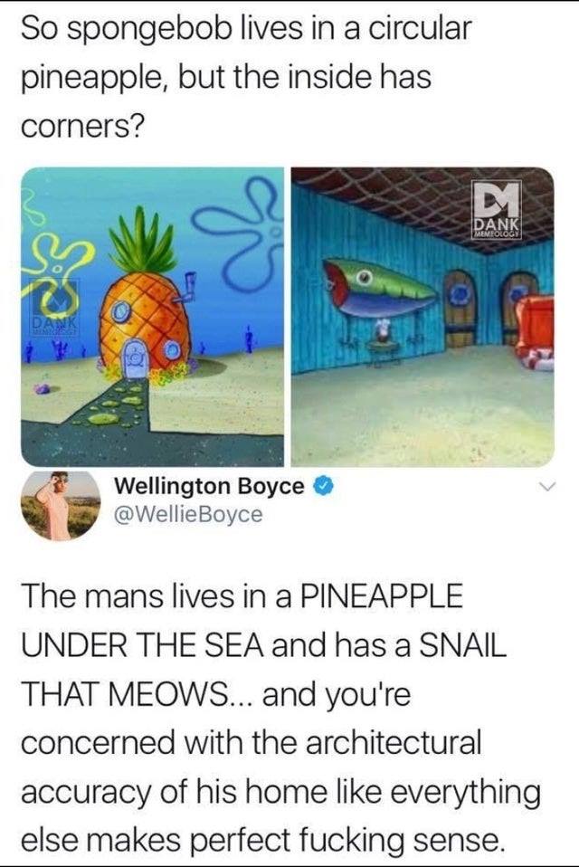 MensHumor's tweet photo. The pineapple goes over the house...I thought everyone already knew this?? First thing I learned at college. https://t.co/9zOxBlc3Ph