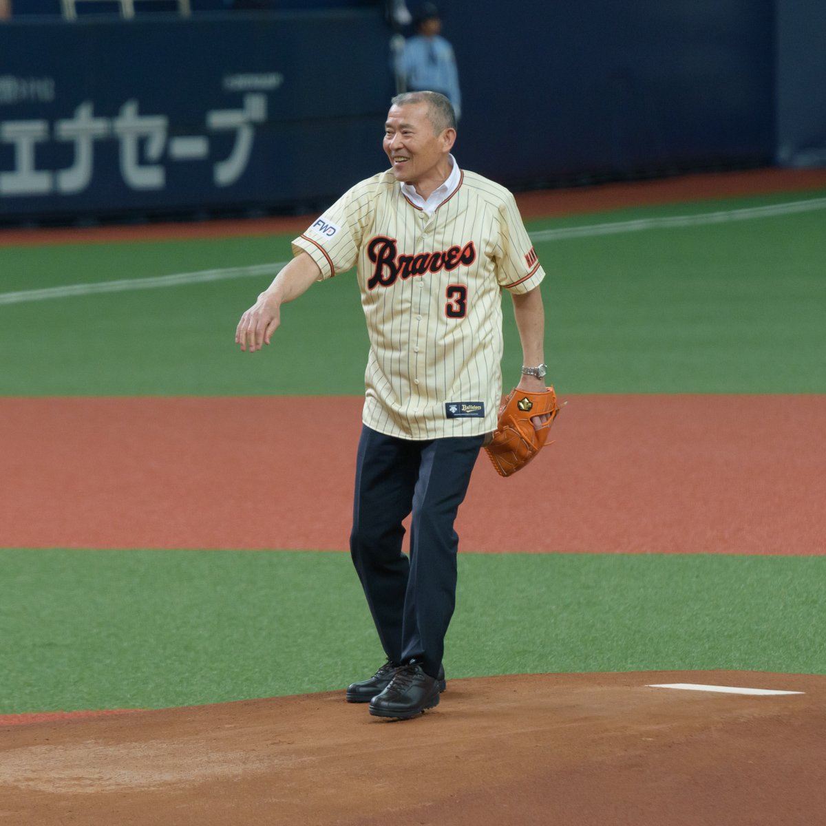 希少】阪急ブレーブス 長池徳士選手 背番号3 ユニフォーム 希少】阪急