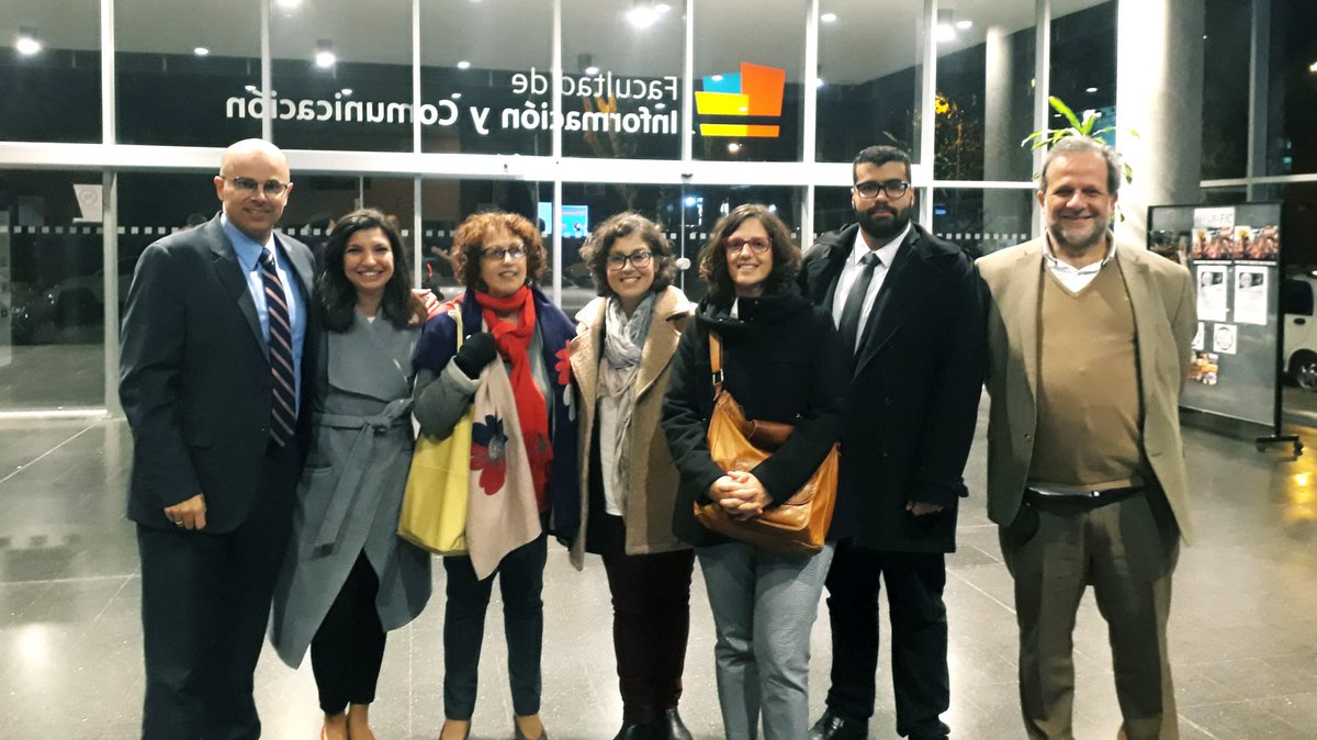magdabasv's tweet photo. Finalizamos las #jornadasRRII de la @Udelaruy. Dos días de intenso y productivo debate académico, seguimos construyendo comunidad de conocimiento! Gracias a @DianaTussie y @JASanahuja por ser parte de esta instancia! https://t.co/tYS34JfG7j