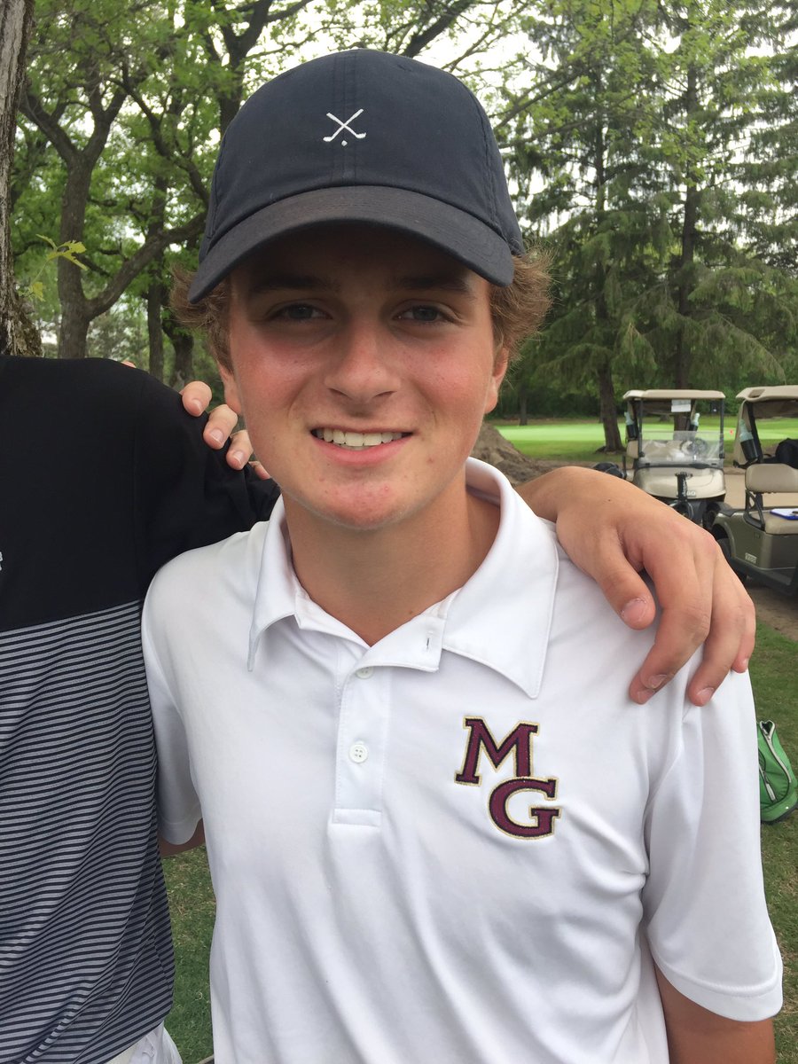 Varsity did well on the 1st day of Sections with a 299 total and a 2 stroke lead over Spring Lake Park! It was a tough course today...Josh Galvin took team low-honors with a 73! Woot woot!! Tomorrow’s gonna be a great day for golf for Team Crimson! #crimsongolfamily #bringithome