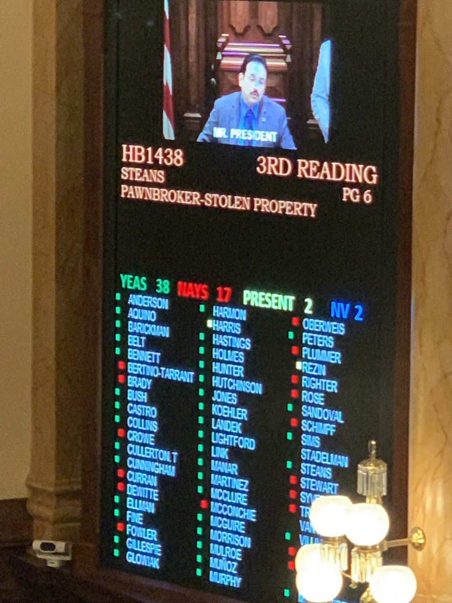 tahmanbradley's tweet photo. Illinois Senate PASSES adult use recreational marijuana. https://t.co/SrLWnumz2v