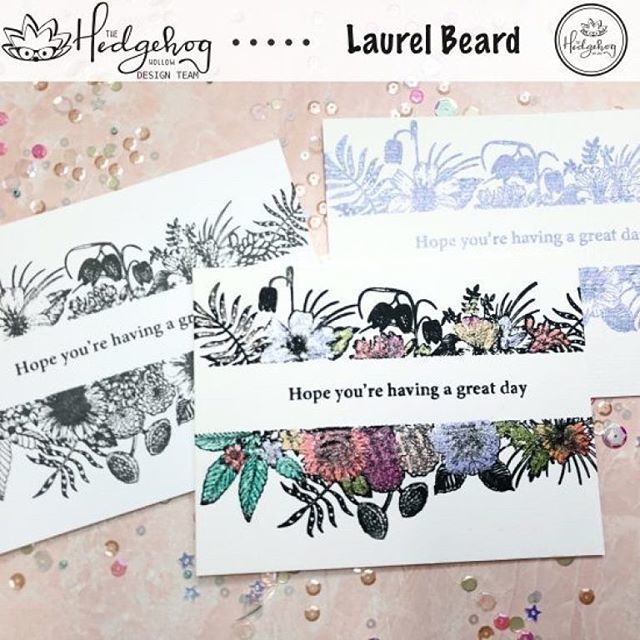 lbeard's tweet photo. 3 cards with one floral stamp.
#laurelbeard #simplycardmaking #cardmaking #handmade #handmadecard #DIY #crafting #doingwhatyoulove #papercrafting #art #stamping #blogger #artist #influencer #creativation2019 #youtuber #cardmakersofinstagram @thehedgehog… https://t.co/f23JtFTwFP https://t.co/yI96LjcbBr