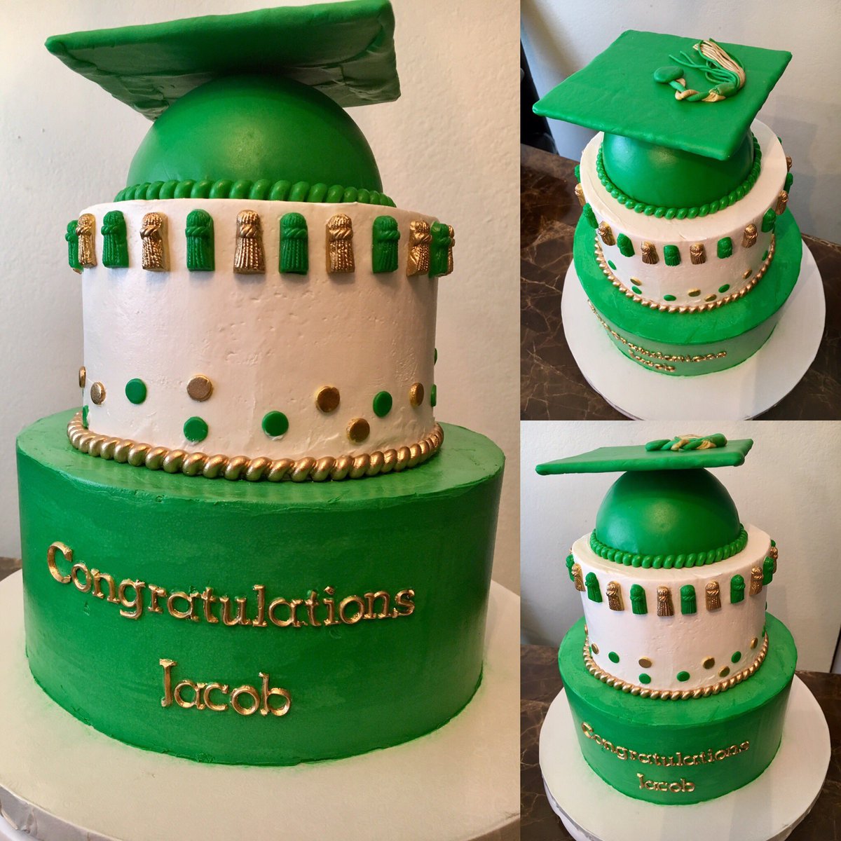KeiaKakes's tweet photo. Congratulations Jacob!!! #keiakakes #cakedecorating #homebaker #graduation #graduationcakes #desotohighschool #desoto #buttercream #buttercreamcake #graduationcaps #highschoolgraduation #graduate #graduated #2019 https://t.co/To2aWoaxEN