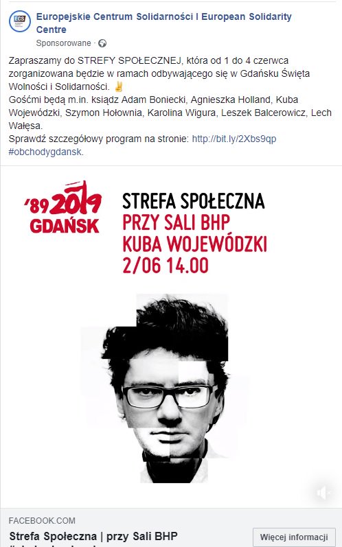 Cenckiewicz's tweet photo. Jegomość który wsadzał Flagę Narodową w g... (był wyrok SN w tej sprawie) będzie twarzą święta związanego z Solidarnością i wystąpi w ECS odpowiadającym za pamięć o tym wielkim ruchu - w dodatku finansowanym przez polskie państwo. Polityka historyczna PO. Zgroza i hańba https://t.co/qnVCqIcQY0