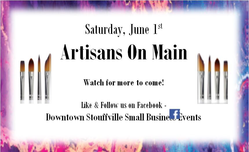 Sue_Sherban's tweet image. This Saturday Downtown Shop Owners have collaborated to bring exciting local artisan vendors to setup in front of the shops for you to enjoy. Come take a walk downtown and enjoy Historical Main Street. #shoplocal #supportmainstreet #inthesix