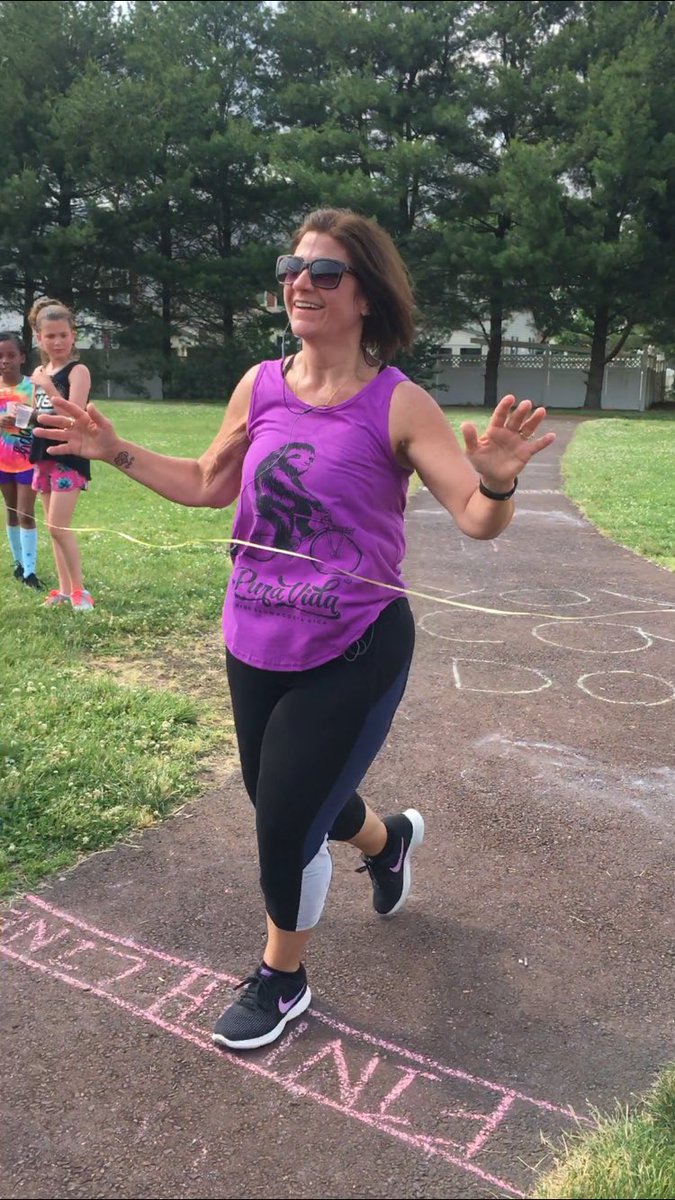 rcpitner's tweet image. #becauseofLoganteachers the Girls Run the World 5k was a huge success. Many walked-Many Ran. So proud to say I ran the whole 5k! Huge shoutout to @MrsWakelee for her support and encouragement as well as the huge crowd at the finish line!@LoganTownshipSD #loganproud