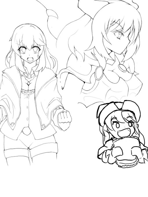 線画終了のお知らせ 