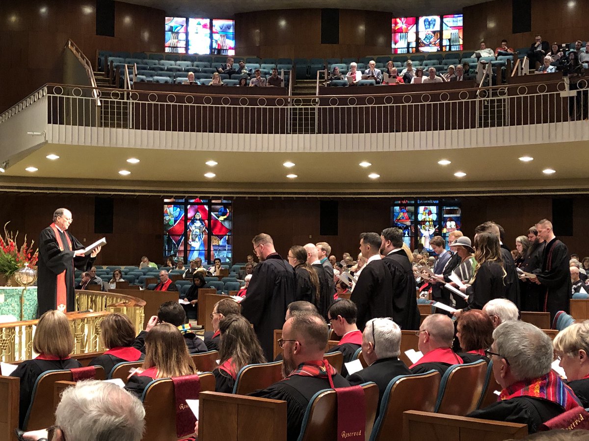 ok_umc's tweet photo. Service of Commissioning and Ordination #okumc19 https://t.co/h065QjEa9z