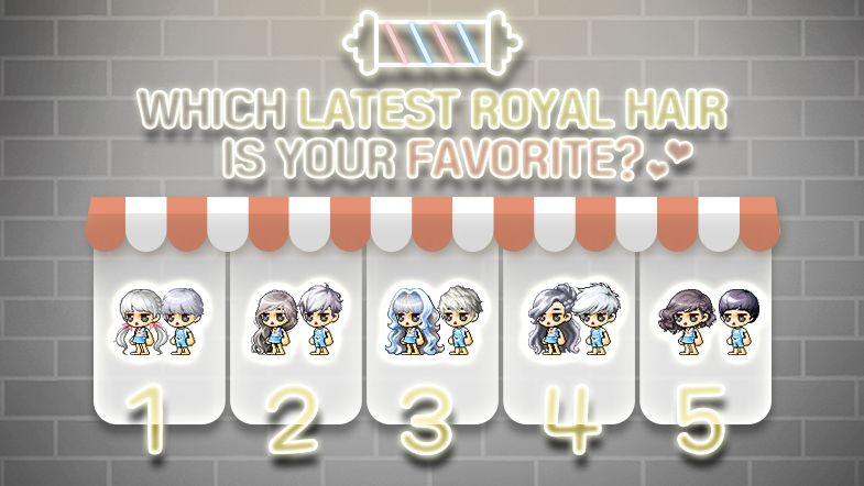 Maplestory M On Twitter Which New Royal Hairstyle Is Your
