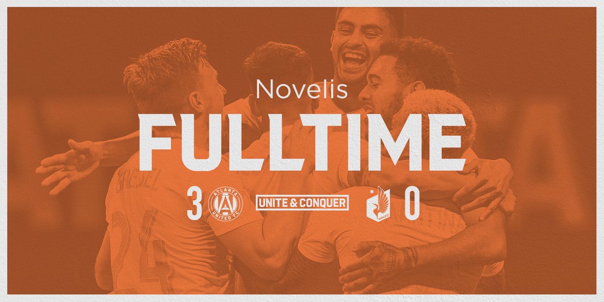 ATLUTD's tweet photo. Statement victory from the heartbeat of Atlanta ๐ https://t.co/t3ttxroo96