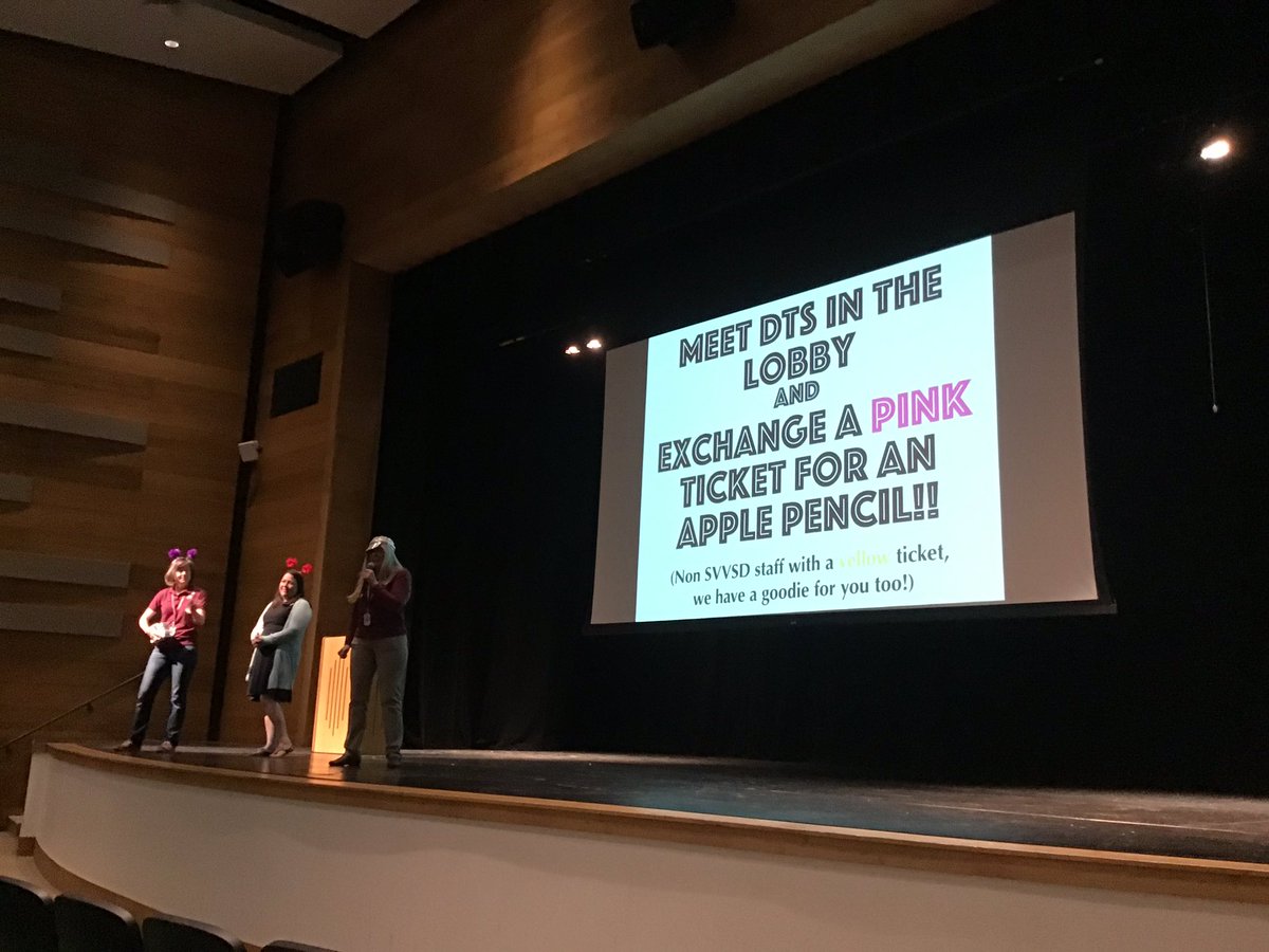 vhchristensen's tweet image. @SVVSDdts thank you for the support at #CampEmpowerEd and every single day throughout the year! You all ROCK! This morning’s fun and your incredible gift of apple pencils is hugely appreciated! Many teachers said they were in shock!@StVrainOPD #StVrainStorm #besttechteamEVER