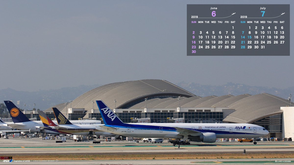 Ana旅のつぶやき 公式 V Twitter Ana壁紙カレンダー 6月の特選壁紙カレンダー がリリース ダウンロードはコチラから T Co 1dxkjye8di