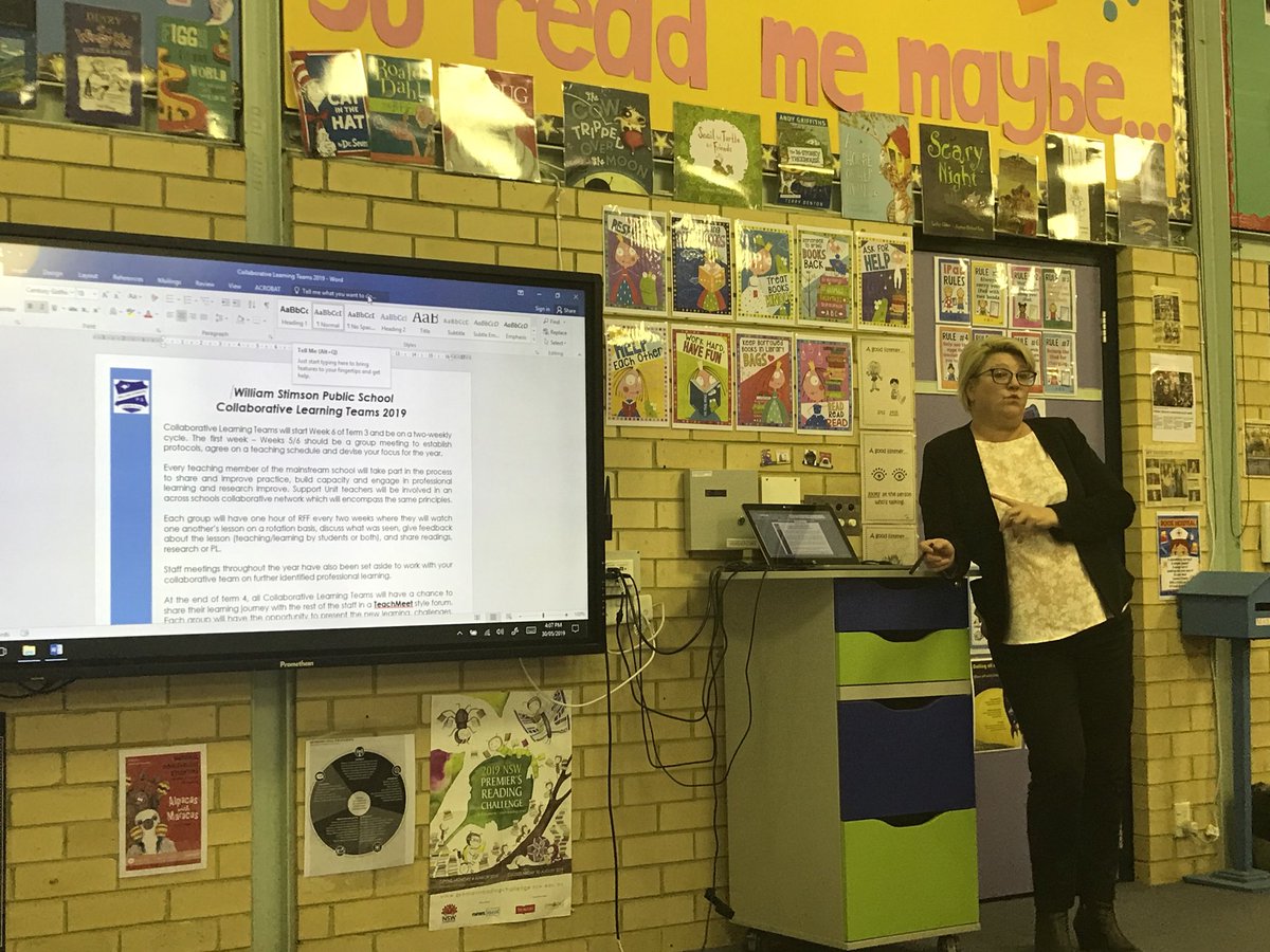 Deep thinking, reflection and evaluation of practice <a href="/OurSchoolWSPS/">William Stimson P.S.</a> this afternoon working on school self assessment and External Evaluation <a href="/RegionalSouthOD/">DoE Regional South Directorate</a>