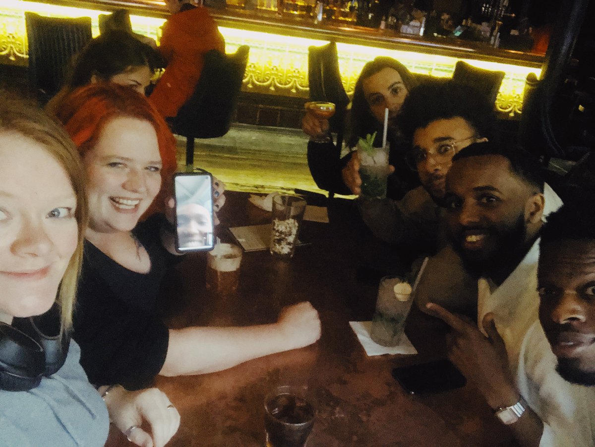 Helen0fSoy's tweet photo. One of the things I love about working for @puppetize is our Workplace team. This month has been Mental Health May and we've had so many great events and activities in the spirit of looking after ourselves - including karaoke with these guys! #lifeatpuppet #puppet https://t.co/e3IV8TK4Ht