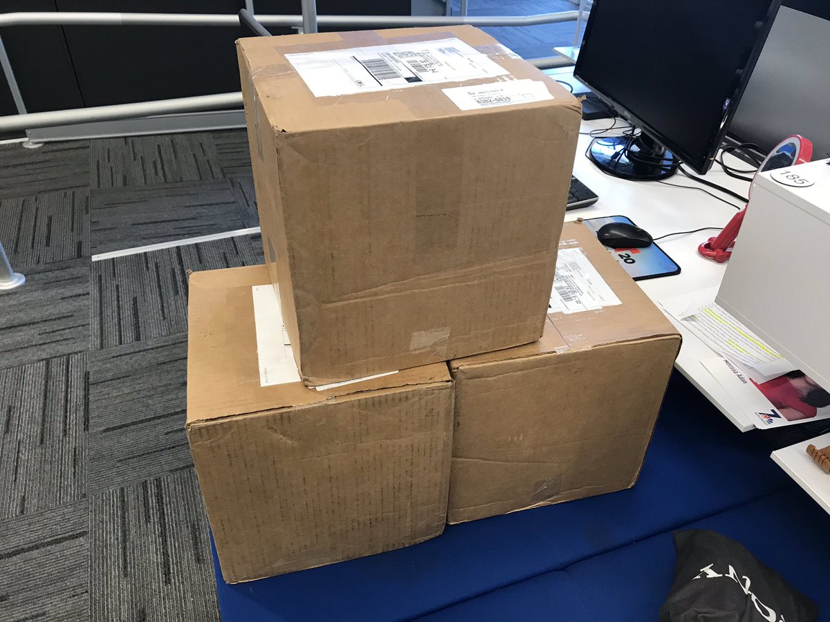 #WILT: You know the <a href="/WCWSD2019/">West Coast Workshop</a> is getting real when <a href="/MerryMurray/">Merry Murray</a> and <a href="/NPPATVBOP/">NPPA Video BOP</a> boxes arrive in the <a href="/nbcsandiego/">NBC 7 San Diego</a> newsroom, today was surreal, and I wonder if I have time to sleep.