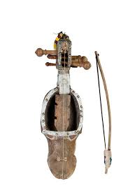 Two versions of Sarinda musical instruments often called as Sarangi. But played similarly with the bow.