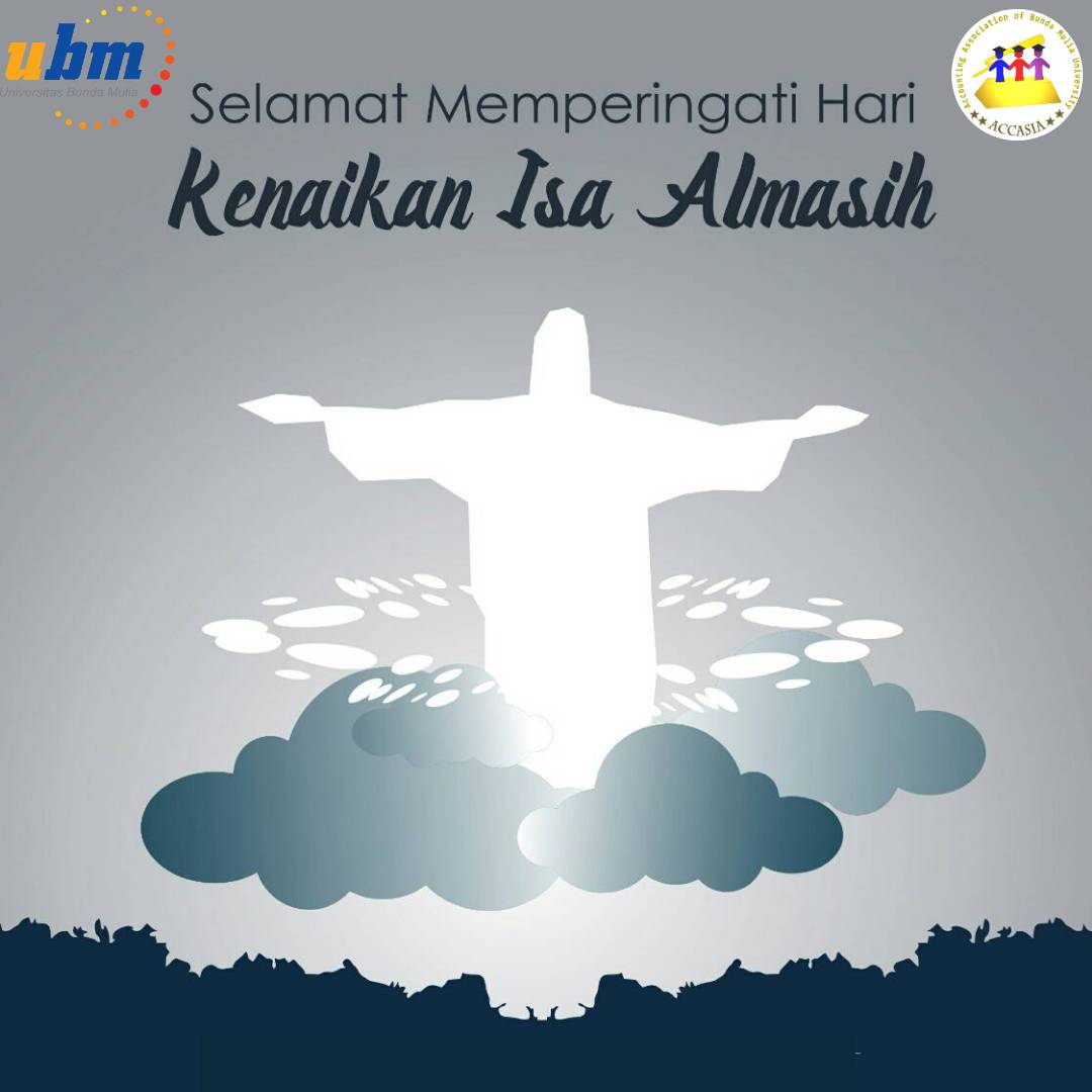 Selamat Memperingati Hari Kenaikan Isa Almasih. Semoga damai dan sejahtera senantiasa menyertai kita semua.

#HimaAccasia
#SalamSOF
