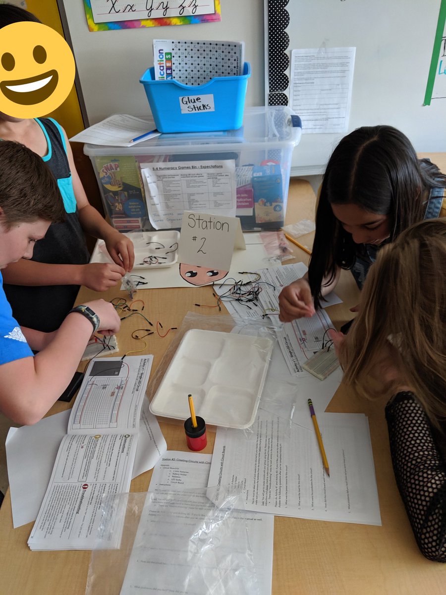 MswRvs's tweet photo. Students in @5HaleyHCS spent time exploring electricity and magnetism through hands-on stations this afternoon. They collaborated and problem-solved in every situation! #hcsrvs #rvsed #handsonlearning @heronscrossing https://t.co/VLXc0ighBB